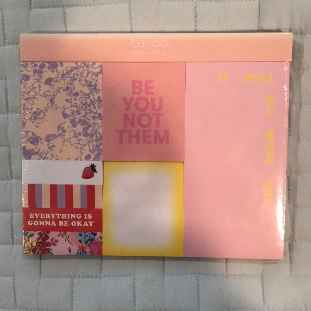 ban.dō. Sticky Note Set